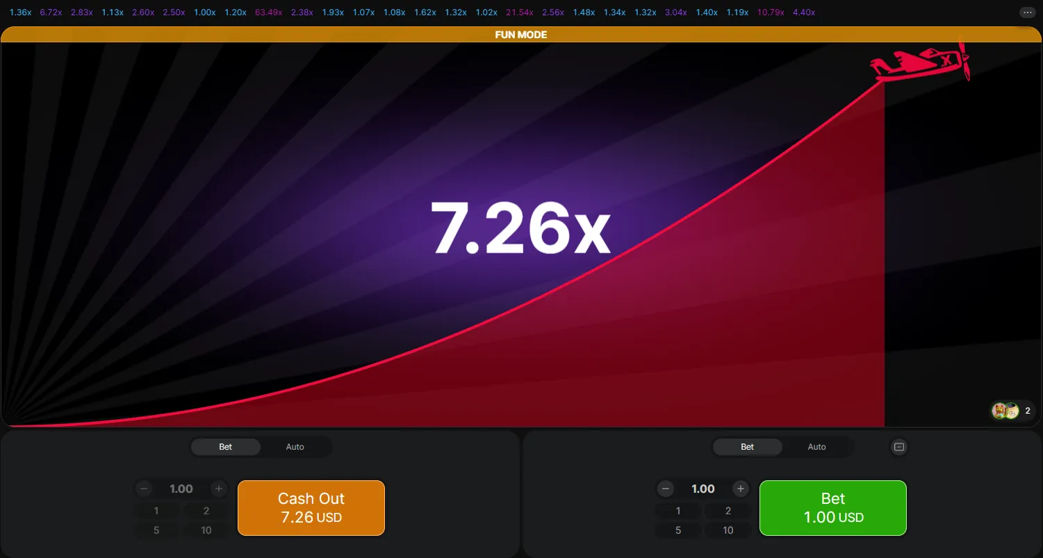 Aviator como crash game popular de casino online