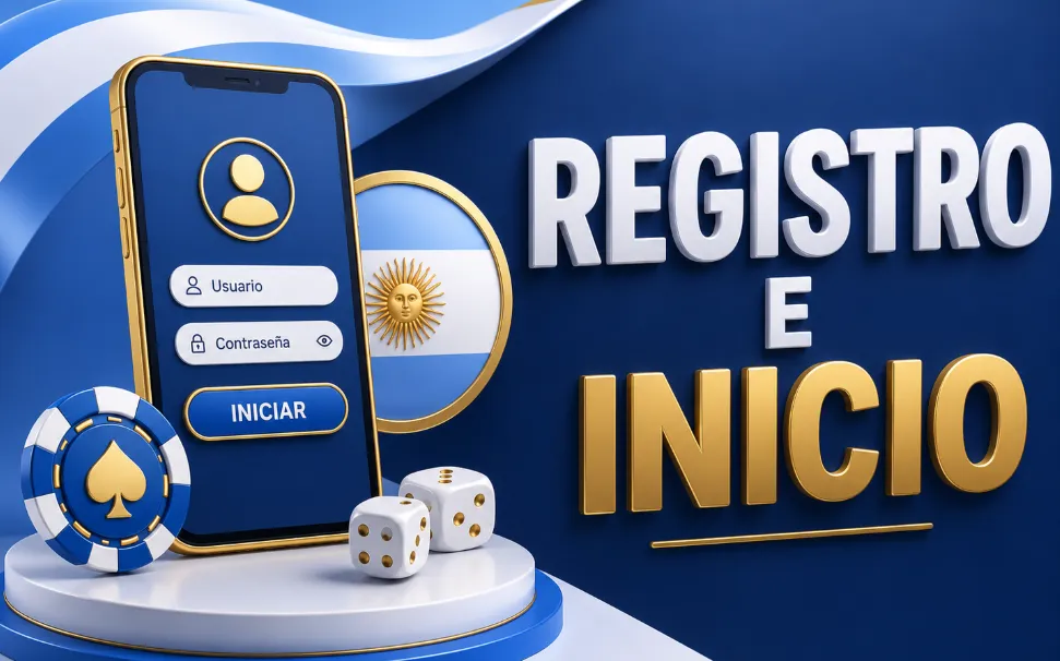 Registro e iniciar sesión en una app para jugar casino con dinero real